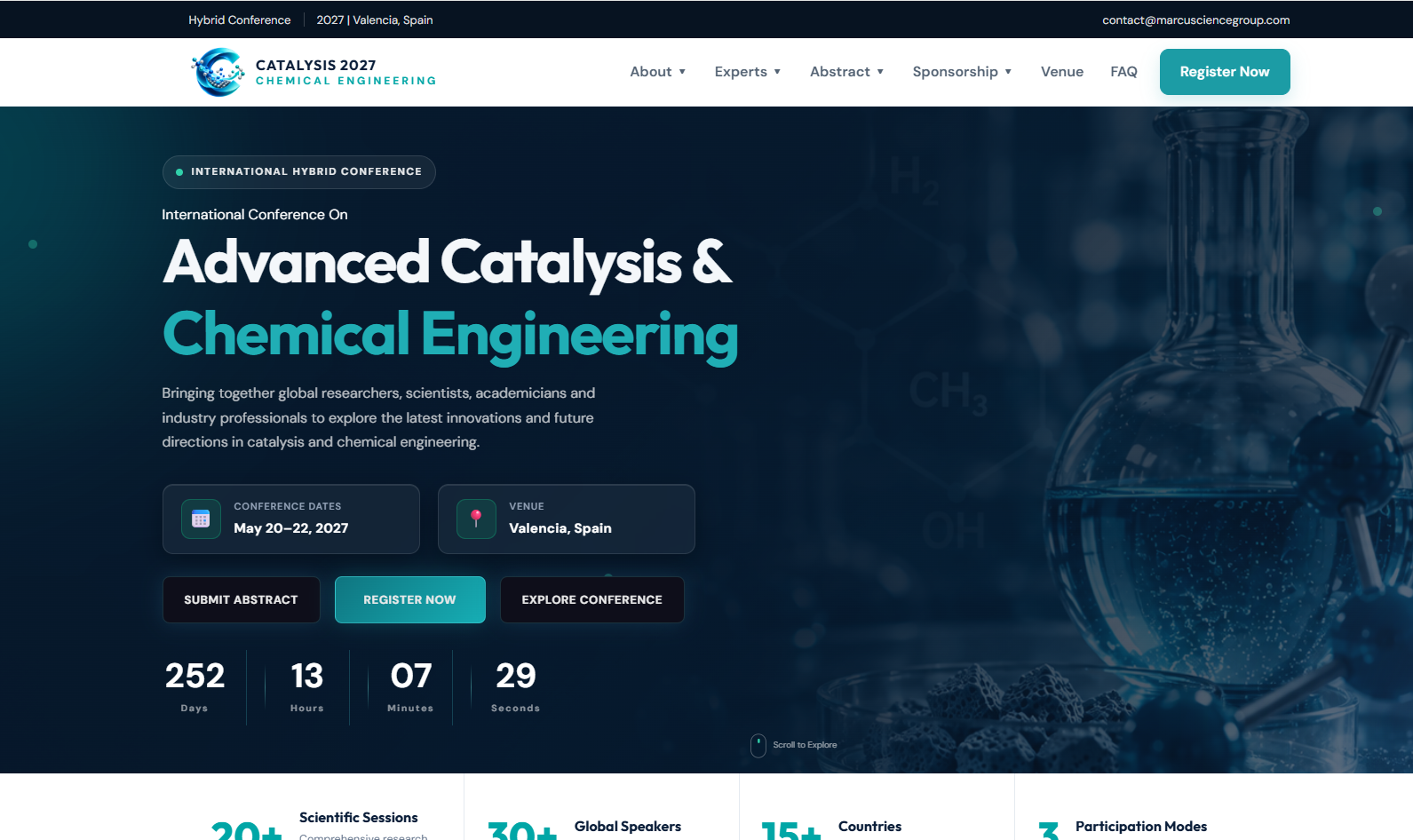 International Conference on Advanced Catalysis and Chemical Engineering 2027